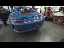 Load and play video in Gallery viewer, Porsche 991 GT3 / GT3 RS / 911R SOUL Valved Side Muffler Bypass Pipes