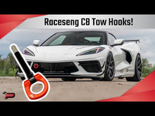 Load and play video in Gallery viewer, RACESENG TUG (SHAFT + RING) C8 CORVETTE REAR TOW HOOK