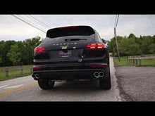 Load and play video in Gallery viewer, Fabspeed Porsche 958.2 Cayenne Turbo / Turbo S Supercup Exhaust System (2015-2018) - FS.POR.9582T.SCUP
