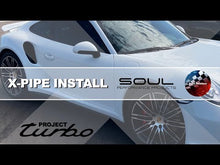 Load and play video in Gallery viewer, Porsche 991 Turbo X-Pipe Exhaust