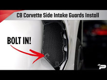 Load and play video in Gallery viewer, PARAGON PERFORMANCE C8 CORVETTE OEM STYLE INTAKE GUARDS