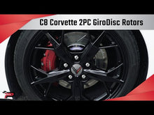 Load and play video in Gallery viewer, GIRODISC FRONT 2PC ROTORS FOR C8 CORVETTE Z06
