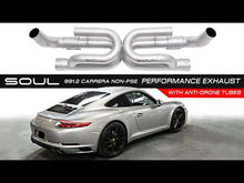 Load and play video in Gallery viewer, Porsche 991.2 Carrera Base / S (without PSE) Performance Exhaust Systems