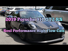 Load and play video in Gallery viewer, Porsche 991.2 GT2 RS SOUL Sport Catalytic Converters