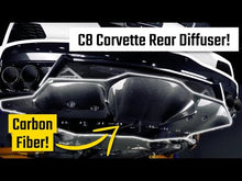 Load and play video in Gallery viewer, VERUS ENGINEERING C8 CORVETTE CARBON FLASH REAR DIFFUSER