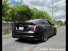 Load and play video in Gallery viewer, Cadillac CT5-V Blackwing SOUL Sport Catalytic Converters