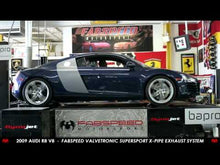 Load and play video in Gallery viewer, Fabspeed Audi R8 V8 Valvetronic Supersport X-Pipe Exhaust System (2007-2012)