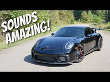 Load and play video in Gallery viewer, Porsche 991 GT3 / GT3 RS / 911R SOUL Modular Competition Exhaust Package