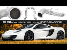 Load and play video in Gallery viewer, McLaren 570S / 570GT / 540C SOUL Sport Downpipes