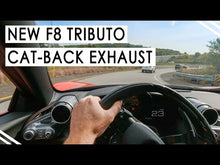 Load and play video in Gallery viewer, Fabspeed Ferrari F8 Tributo Valvetronic X-Pipe Exhaust System (2020+) - FS.FER.F8.VE