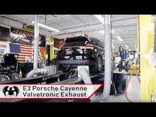 Load and play video in Gallery viewer, Fabspeed Porsche E3 Cayenne S 2.9L Turbo Valvetronic Exhaust System - FS.POR.E3S.VESP