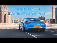 Load and play video in Gallery viewer, Porsche 981 Boxster / Cayman SOUL Valved Exhaust System
