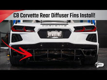 Load and play video in Gallery viewer, PARAGON C8 CORVETTE REAR DIFFUSER STRAKES