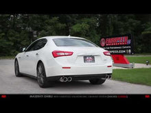 Load and play video in Gallery viewer, Fabspeed Maserati Ghibli Valvetronic Catback Exhaust System (2013+)
