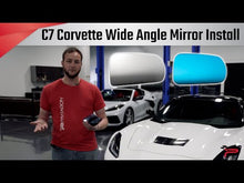 Load and play video in Gallery viewer, C7 CORVETTE WIDE ANGLE CONVEX MIRRORS WITH DEFROSTERS