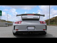 Load and play video in Gallery viewer, Porsche 991 GT3 / GT3 RS / 911R SOUL Valved Side Muffler Bypass Pipes