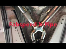 Load and play video in Gallery viewer, Fabspeed Aston Martin V8 Vantage Sport Cat X-Pipe Exhaust System (2005-2010) - FS.ASM.VNTV8.SCXP