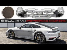 Load and play video in Gallery viewer, Porsche 992 Turbo Performance Exhaust Systems