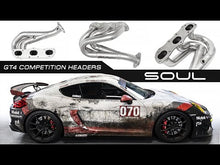 Load and play video in Gallery viewer, Porsche 981 GT4 / Boxster Spyder / Clubsport SOUL Competition Headers