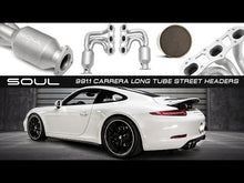 Load and play video in Gallery viewer, Porsche 991.1 Carrera Long Tube Street Headers