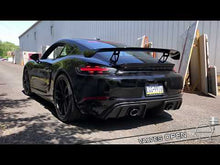 Load and play video in Gallery viewer, Porsche 718 GT4 / Spyder / GTS 4.0L SOUL Competition Over Axle Pipes