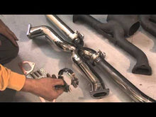 Load and play video in Gallery viewer, Fabspeed Porsche 993 Carrera link comp. X-Pipe (1994-1998)