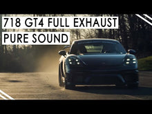 Load and play video in Gallery viewer, Fabspeed Porsche 718 GT4 / GTS / Spyder RENNKRAFT® Modular Street and Racing Headers with HJS Catalytic Converters (2020+) - FS.POR.718GT4.MDLRHDR.SC