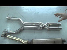Load and play video in Gallery viewer, Fabspeed Ferrari F550 Resonator Bypass X- Pipe - FS.FER.550.XP