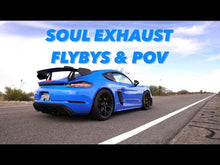 Load and play video in Gallery viewer, Porsche 718 GT4 RS / Spyder RS SOUL Race Exhaust Package