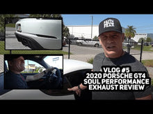 Load and play video in Gallery viewer, Porsche 718 GT4 / Spyder / GTS 4.0L SOUL Race Exhaust System