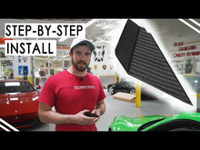Load and play video in Gallery viewer, Fabspeed Black Anti-Wind Buffeting Kit - FS.ALUM.ABK