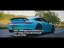 Load and play video in Gallery viewer, Porsche 992 Turbo Valved Exhaust System
