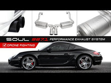 Load and play video in Gallery viewer, Porsche 987.1 Boxster / Cayman SOUL Performance Exhaust System