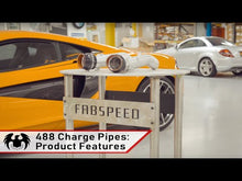 Load and play video in Gallery viewer, Fabspeed Ferrari 488 Pista Style Intake Charge Pipes
