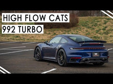 Load and play video in Gallery viewer, Fabspeed Porsche 992 Twin Turbo / Twin Turbo S Sport Catalytic Converters (2021+) - FS.POR.992T.SC