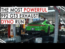 Load and play video in Gallery viewer, Fabspeed Porsche 992 GT3 / GT3 RS RENNKRAFT® Modular GTLM Exhaust Package (2022+) - FS.POR.992GT3.GTLM.SCCB.CF