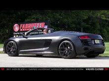 Load and play video in Gallery viewer, Fabspeed Audi R8 V10 Valvetronic Supersport X-Pipe Exhaust System (2009-2015)