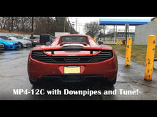 Load and play video in Gallery viewer, McLaren MP4-12C / 650S / 675LT SOUL Competition Downpipes