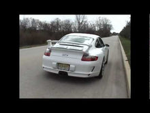 Load and play video in Gallery viewer, Fabspeed Porsche 997.2 GT3 / GT3 RS Center Mini Maxflo Performance Exhaust System (2010-2011) - FS.POR.9972GT3.CMAXP