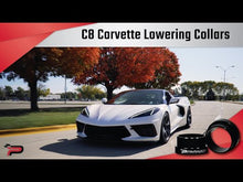 Load and play video in Gallery viewer, PARAGON C8 CORVETTE FRONT LIFT LOWERING COLLARS