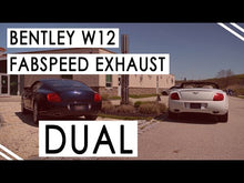 Load and play video in Gallery viewer, Fabspeed Bentley Continental GT/ GTC/ GT SPEED Resonator delete X-Pipe (2003-2018)