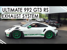 Load and play video in Gallery viewer, Fabspeed Porsche 992 GT3 / GT3 RS / Speedster Valvetronic Nordschleife Cat-Back Exhaust System (2022+) - FS.POR.992GT3.VLVCF.GPF