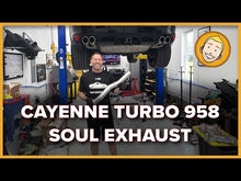 Load and play video in Gallery viewer, Porsche 958 Cayenne SOUL Secondary Cat Bypass Pipes