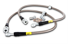 Load image into Gallery viewer, 1997 - 2004 Corvette C5 StopTech Stainless Steel Braided Brake Lines REARS - 950.62500
