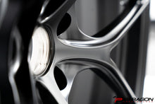 Load image into Gallery viewer, TITAN 7 T-S5 19X9,20X11.5 5X120 CHEVROLET C8 CORVETTE - MACHINE BLACK