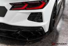 Load image into Gallery viewer, VERUS ENGINEERING C8 CORVETTE CARBON POLYWEAVE REAR SPATS