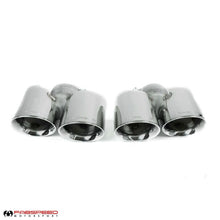 Load image into Gallery viewer, Fabspeed Porsche 997.2 Turbo / Turbo S Deluxe Quad Style Tips (2010-2012) - FS.POR.9972T.QDTP