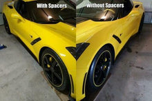 Load image into Gallery viewer, Corvette C7 5mm Hub Centric Wheel Spacer Adapters