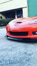 Load image into Gallery viewer, Carbon Fiber Corvette C6 Grand Sport Z06 Front Splitter Lip ZR1 Conversion
