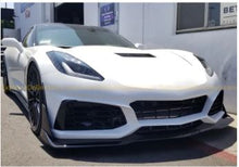 Load image into Gallery viewer, Corvette C7 ZR1 Conversion Front Bumper Kit and Splitter
